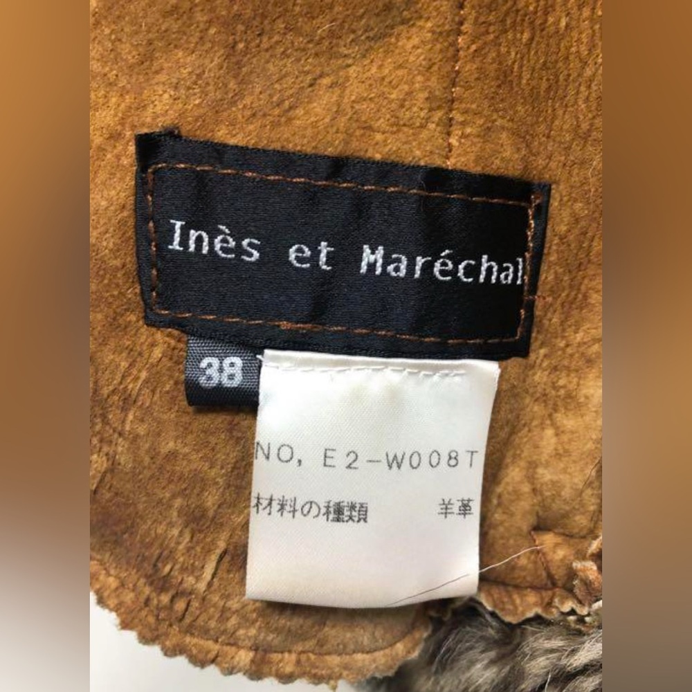 Ines et Marechal sheepskin fur moto jacket - Picture 2 of 8